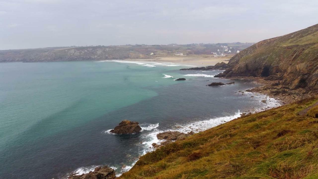 Gite 3*** Vue Sur Mer, Pointe Du Raz Et Terrasse Primelin Bagian luar foto