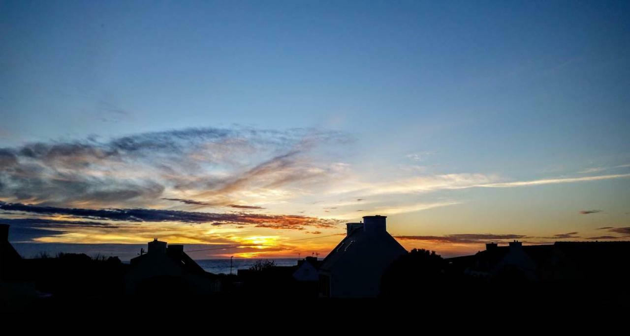 Gite 3*** Vue Sur Mer, Pointe Du Raz Et Terrasse Primelin Bagian luar foto